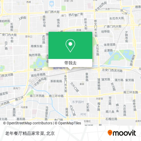 老年餐厅精品家常菜地图