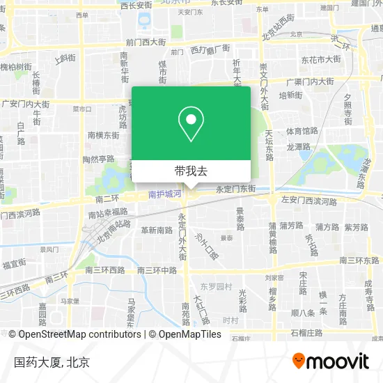 国药大厦地图