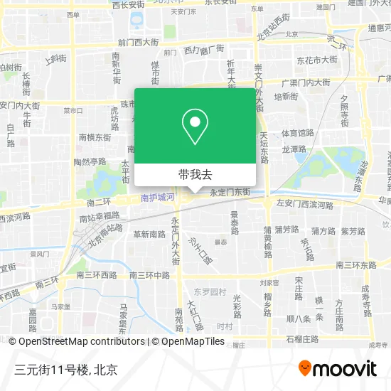 三元街11号楼地图