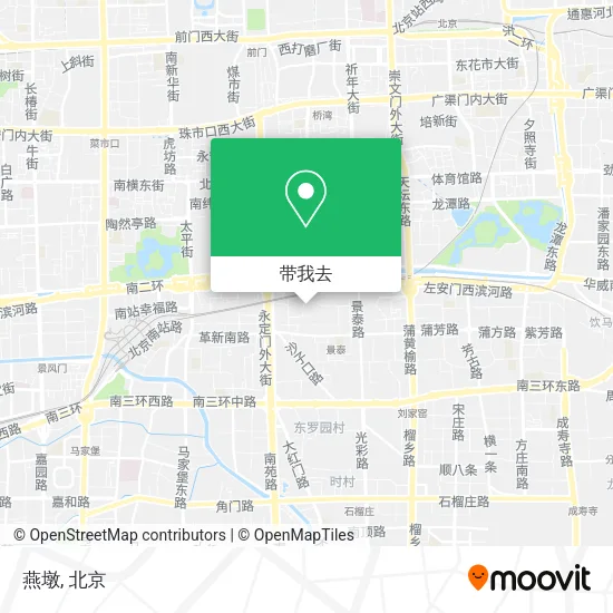 燕墩地图