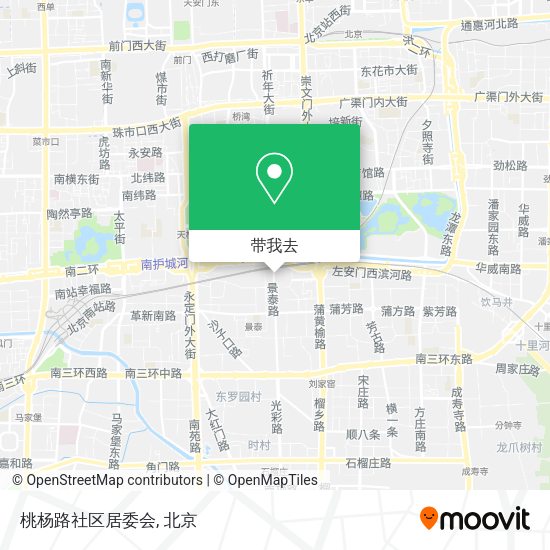 桃杨路社区居委会地图
