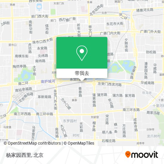 杨家园西里地图