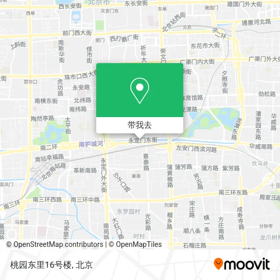 桃园东里16号楼地图