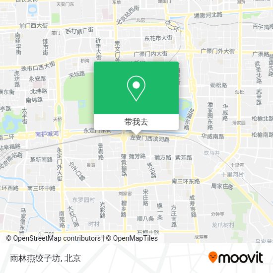 雨林燕饺子坊地图