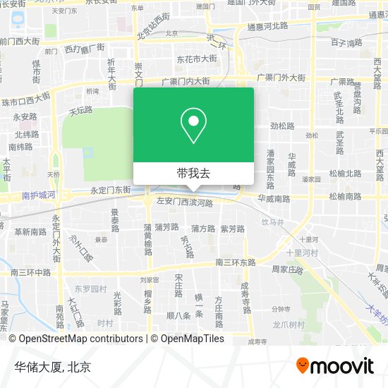 华储大厦地图