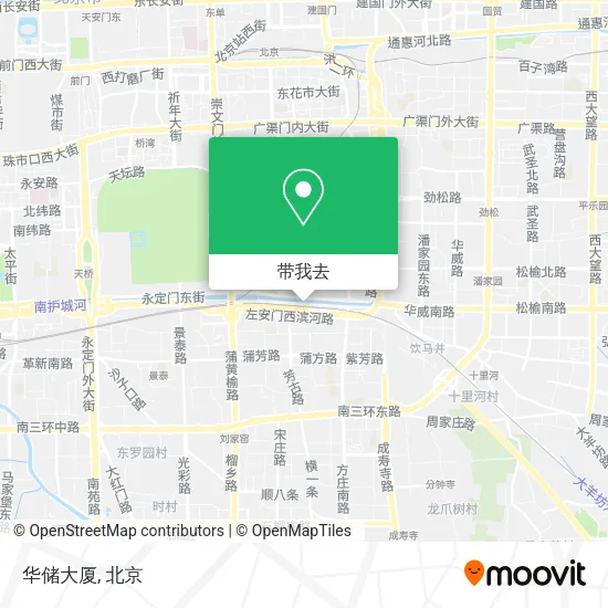 华储大厦地图