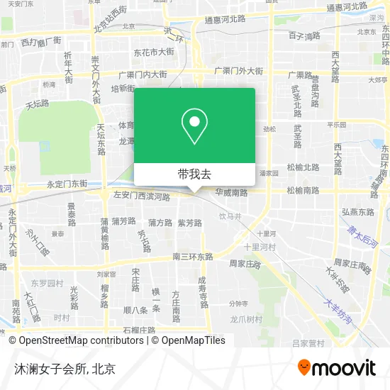 沐澜女子会所地图