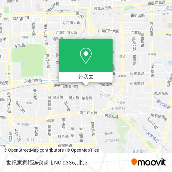 世纪家家福连锁超市NO.0336地图