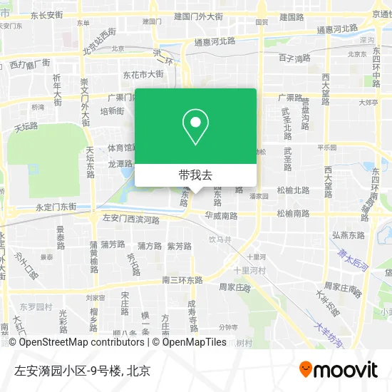 左安漪园小区-9号楼地图