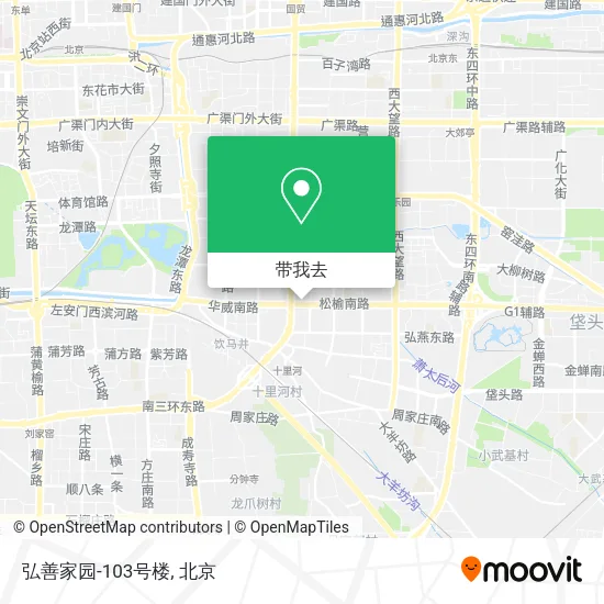 弘善家园-103号楼地图