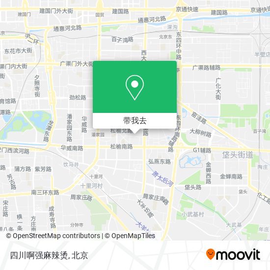 四川啊强麻辣烫地图