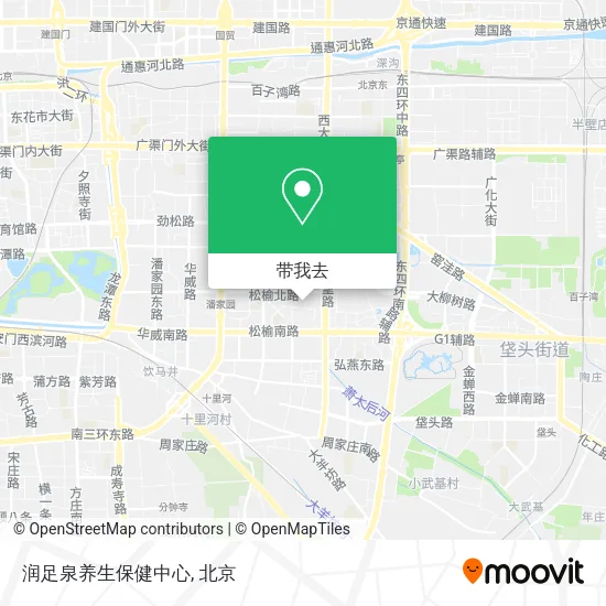 润足泉养生保健中心地图