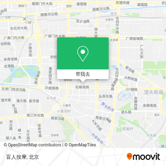 盲人按摩地图