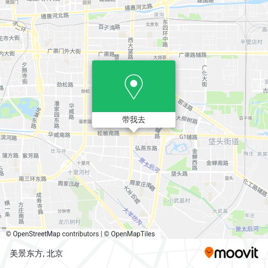 美景东方地图