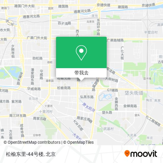 松榆东里-44号楼地图