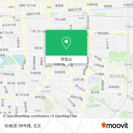 松榆里-38号楼地图