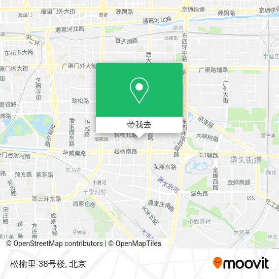 松榆里-38号楼地图