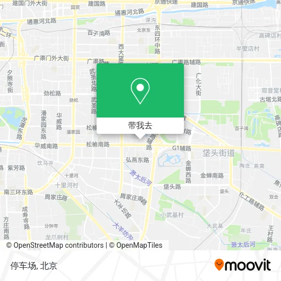 停车场地图