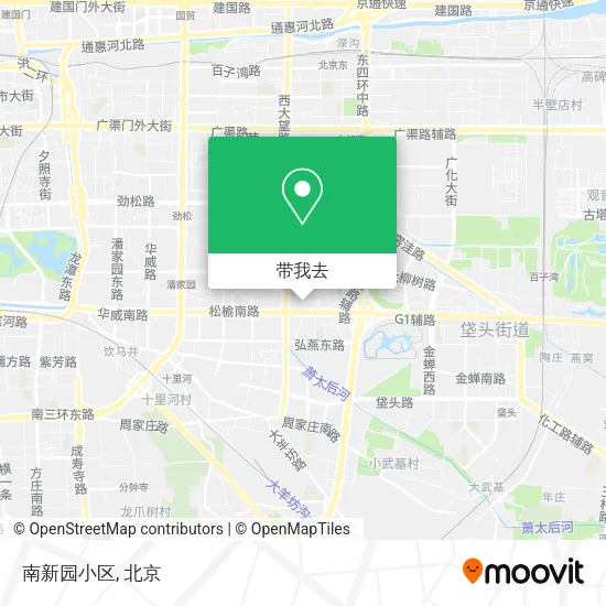 南新园小区地图