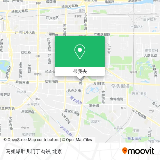 马姐爆肚儿门丁肉饼地图