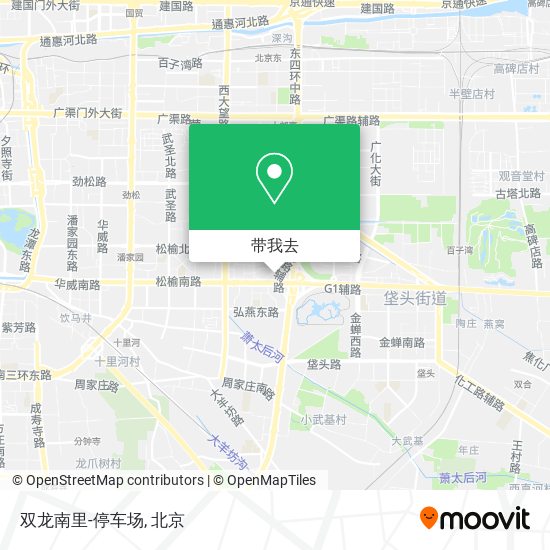 双龙南里-停车场地图