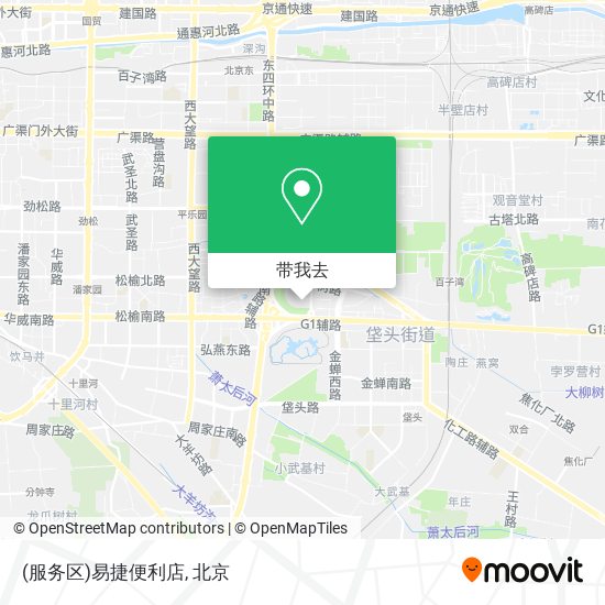 (服务区)易捷便利店地图