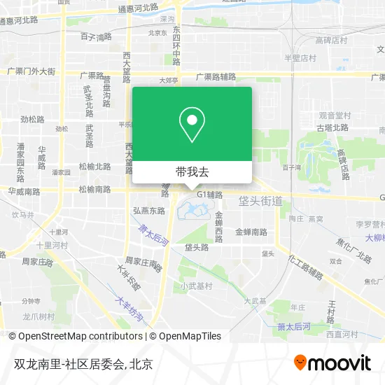 双龙南里-社区居委会地图