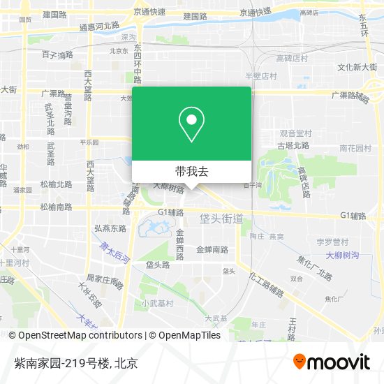紫南家园-219号楼地图