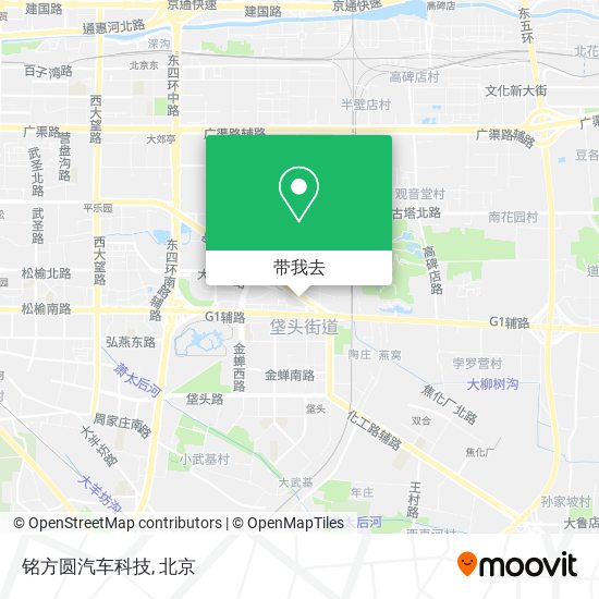 铭方圆汽车科技地图