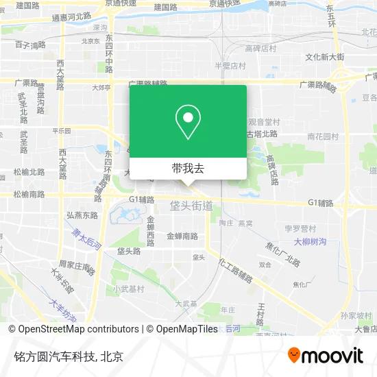 铭方圆汽车科技地图