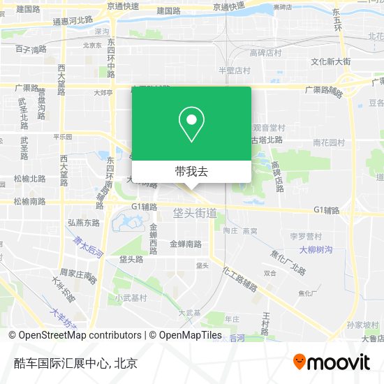 酷车国际汇展中心地图