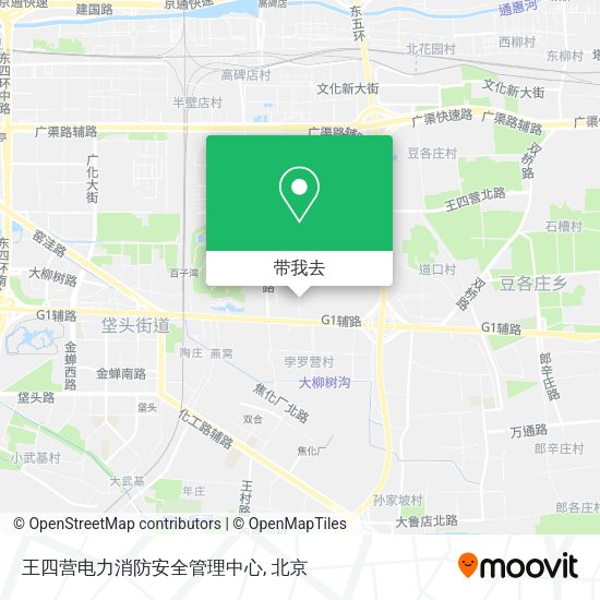 王四营电力消防安全管理中心地图