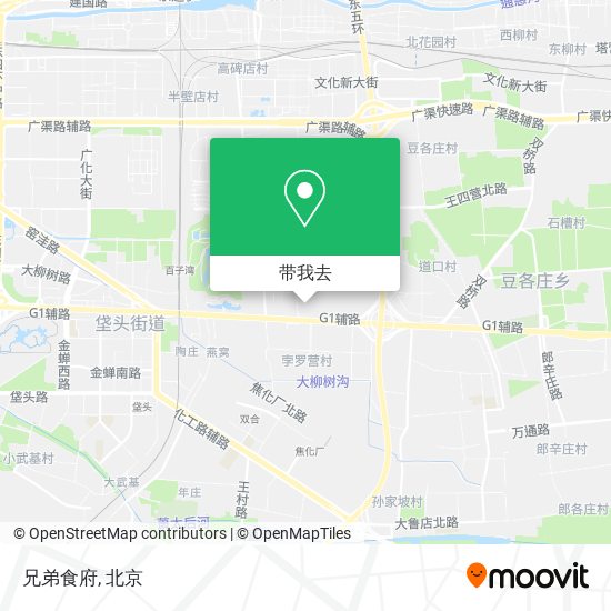 兄弟食府地图