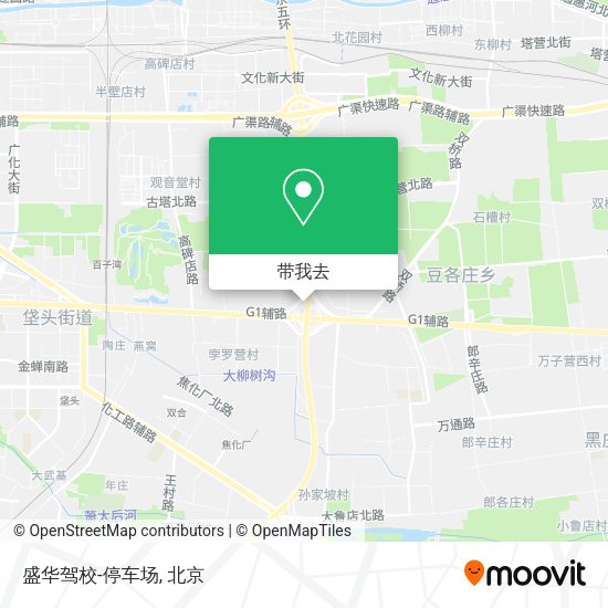 盛华驾校-停车场地图
