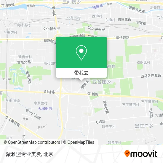 聚雅盟专业美发地图