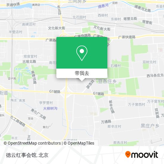 德云红事会馆地图