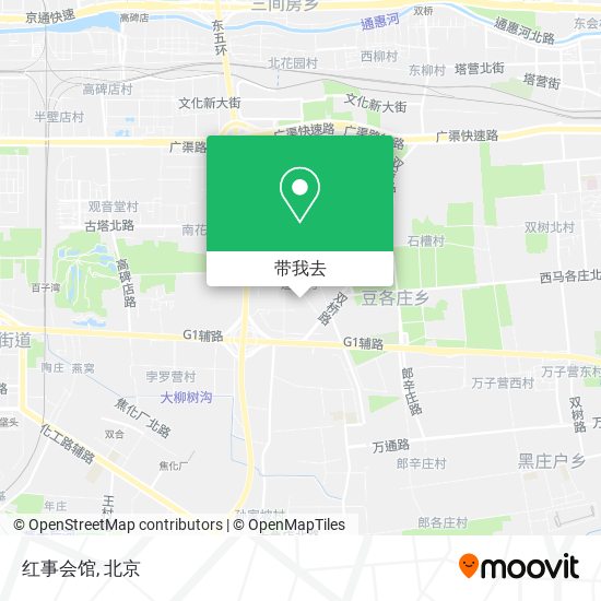 红事会馆地图