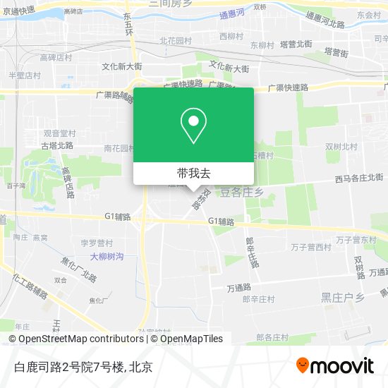 白鹿司路2号院7号楼地图