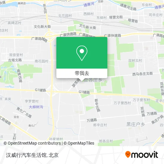 汉威行汽车生活馆地图