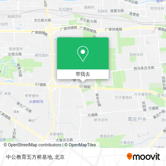 中公教育五方桥基地地图