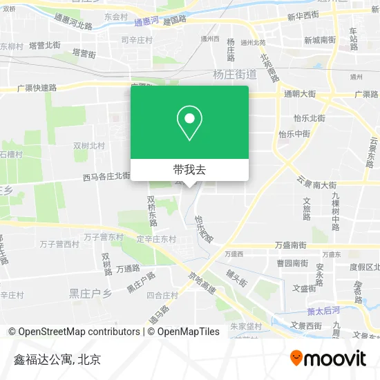 鑫福达公寓地图