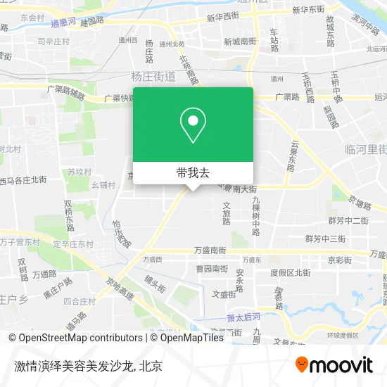 激情演绎美容美发沙龙地图