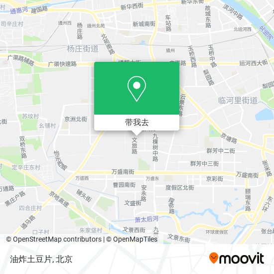 油炸土豆片地图