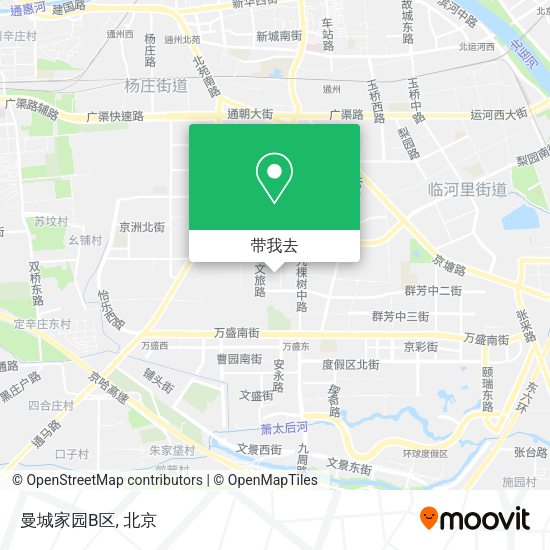 曼城家园B区地图