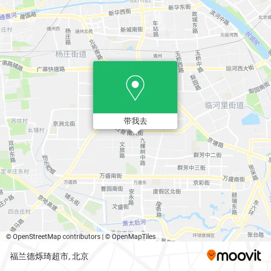 福兰德烁琦超市地图