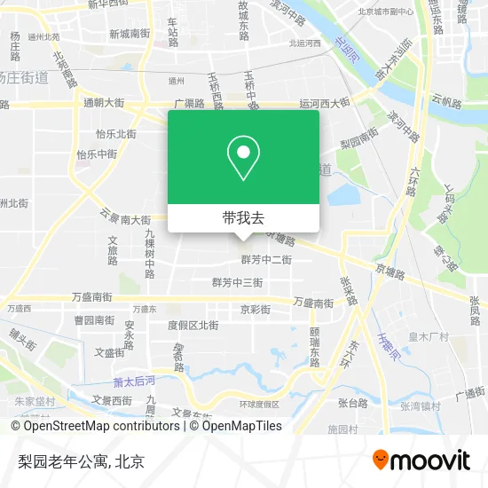 梨园老年公寓地图