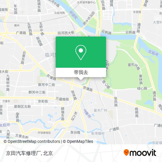 京田汽车修理厂地图