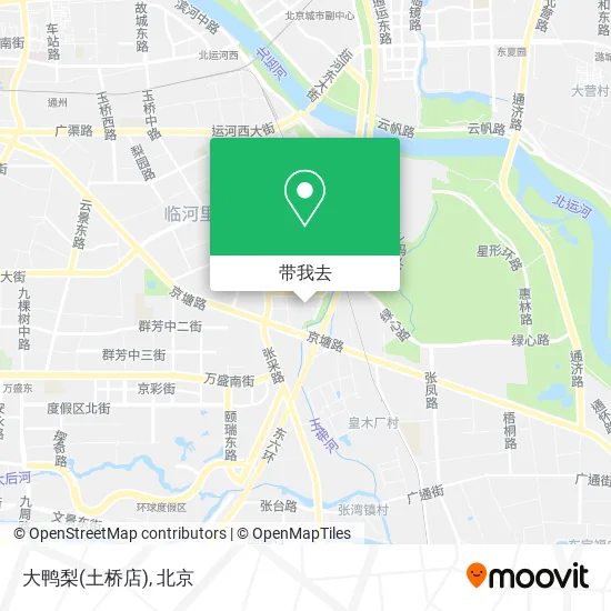 大鸭梨(土桥店)地图