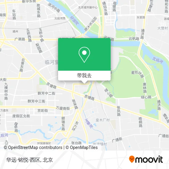 华远·铭悦-西区地图
