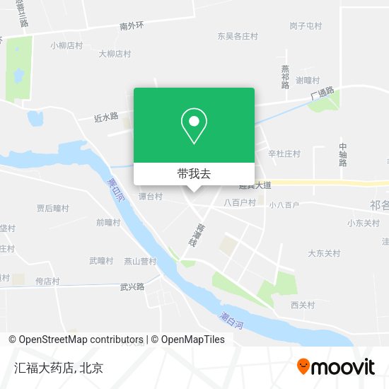 汇福大药店地图